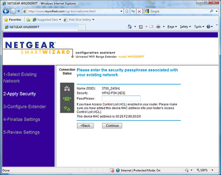 netgear wifi extender setup