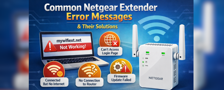 Netgear Extender Error