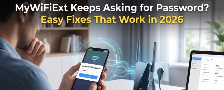 mywifiext keeps asking for password