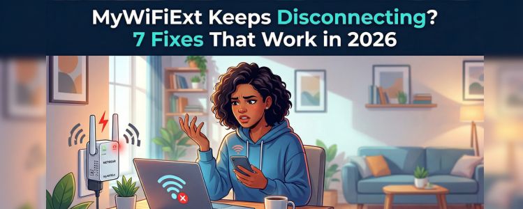 MyWiFiExt Keeps Disconnecting