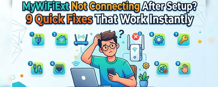 mywifiext setup not connecting