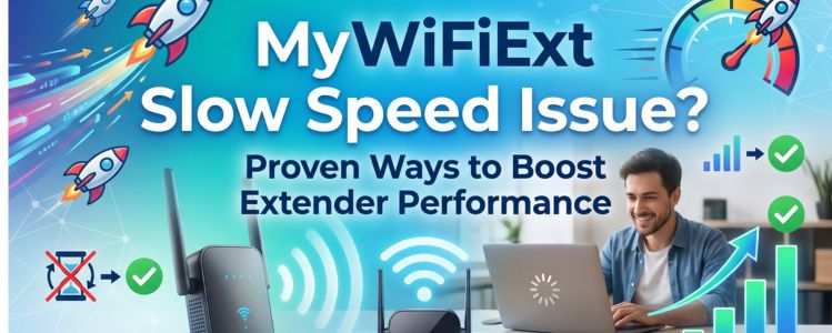 MyWiFiExt Slow Speed Issue