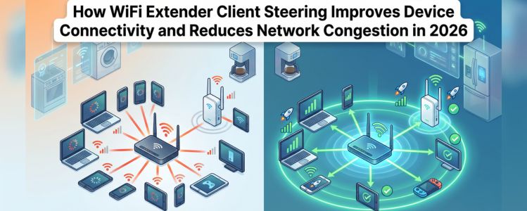 WiFi Extender Client Steering