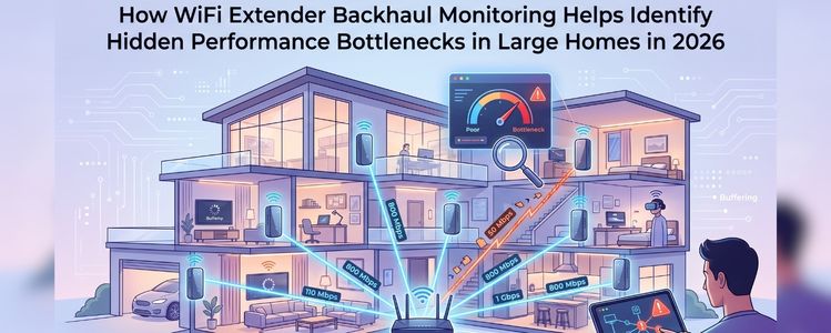 WiFi Extender Backhaul Monitoring